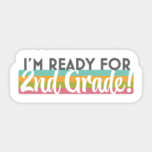 Second Grade Sticker